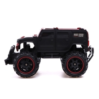 Джип «Бигфут», радиоуправляемый, 1:20, работает от аккумулятора, цвет чёрный Джип «Бигфут», радиоуправляемый, 1:20, работает от аккумулятора, цвет чёрный