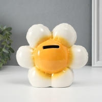 Копилка керамика "Ромашка-шарик" 7х16,4х14,5 см Копилка керамика "Ромашка-шарик" 7х16,4х14,5 см