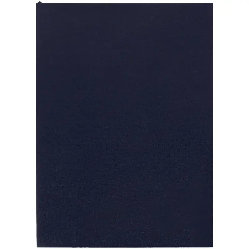 Ежедневник Flat, недатированный, иссиня-черный