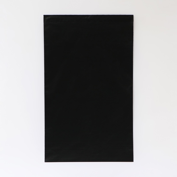 Курьерский пакет с клеевым клапаном , черный 30 х 40 + 4 см, 50 шт