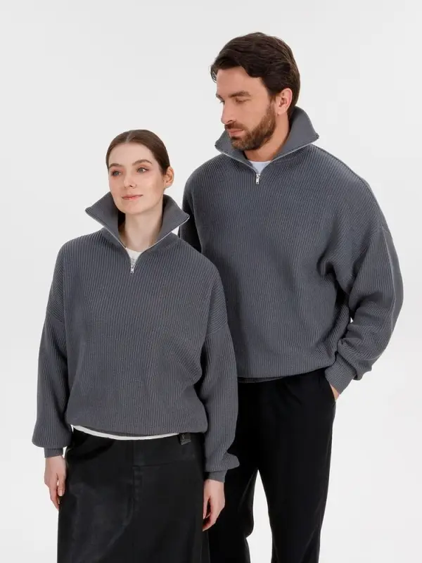 Джемпер Siluetti Birne, серый, размер L/XL Джемпер Siluetti Birne, серый, размер L/XL