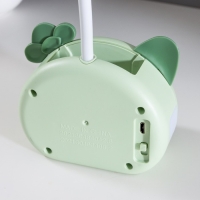 Лампа настольная "Дели" LED 2 режима 2Вт USB зеленый 11,7х7х12 см RISALUX Лампа настольная "Дели" LED 2 режима 2Вт USB зеленый 11,7х7х12 см RISALUX