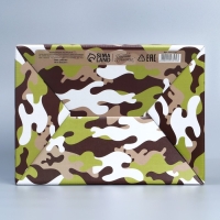 Коробка подарочная сборная, упаковка, &laquo;23.02&raquo;, 26 х 19 х 10 см