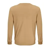Футболка унисекс с длинным рукавом Pioneer LSL, бежевая, размер XL Футболка унисекс с длинным рукавом Pioneer LSL, бежевая, размер XL