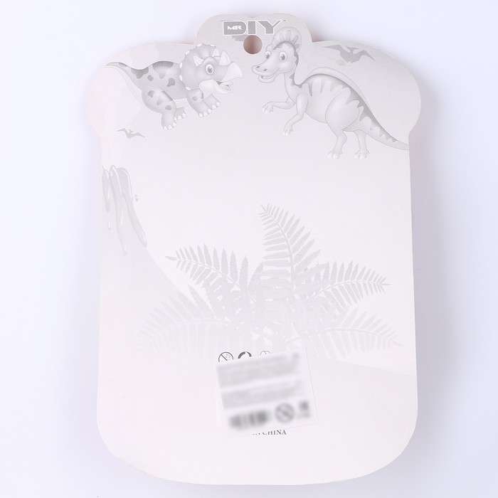 Набор для творчества &laquo;Раскрась диплодока&raquo; , краска 6 цветов по 2,5 мл