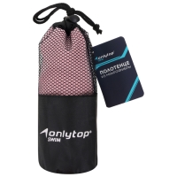 Полотенце из микрофибры ONLYTOP, 40х80 см, цвет розовый Полотенце из микрофибры ONLYTOP, 40х80 см, цвет розовый