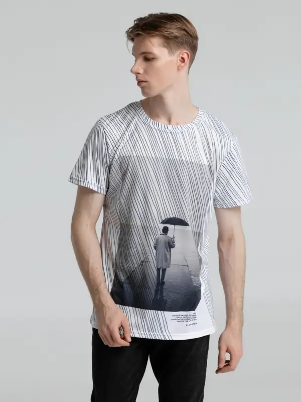 Футболка &laquo;Дождь&raquo;, размер M