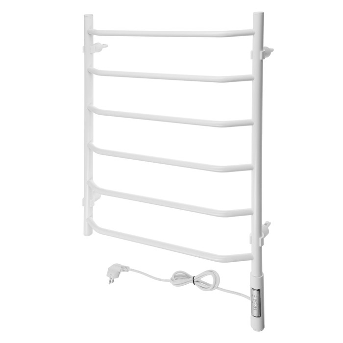 Полотенцесушитель электрический ZEIN PE-05 Полотенцесушитель электрический ZEIN PE-05 "Виктория", 500х800мм, 6 переклад, диммер, белый
