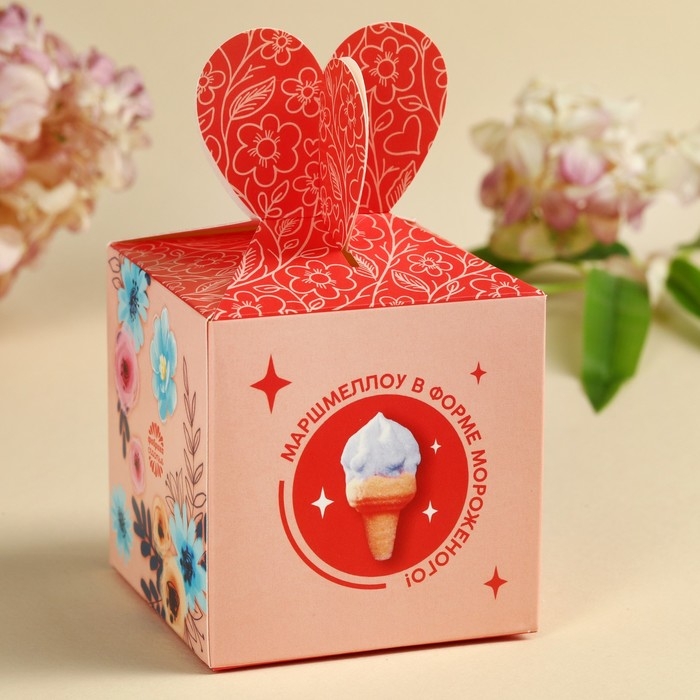 Маршмеллоу в форме мороженного «Самой нежной», 35 г. Маршмеллоу в форме мороженного «Самой нежной», 35 г.
