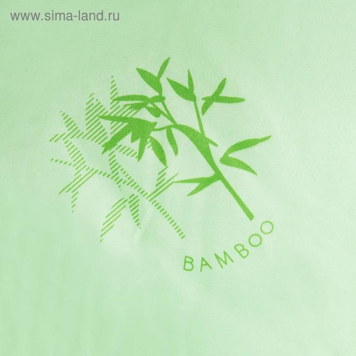 Одеяло Бамбук 220х205 см, полиэфирное волокно 200 гр/м, пэ 100%