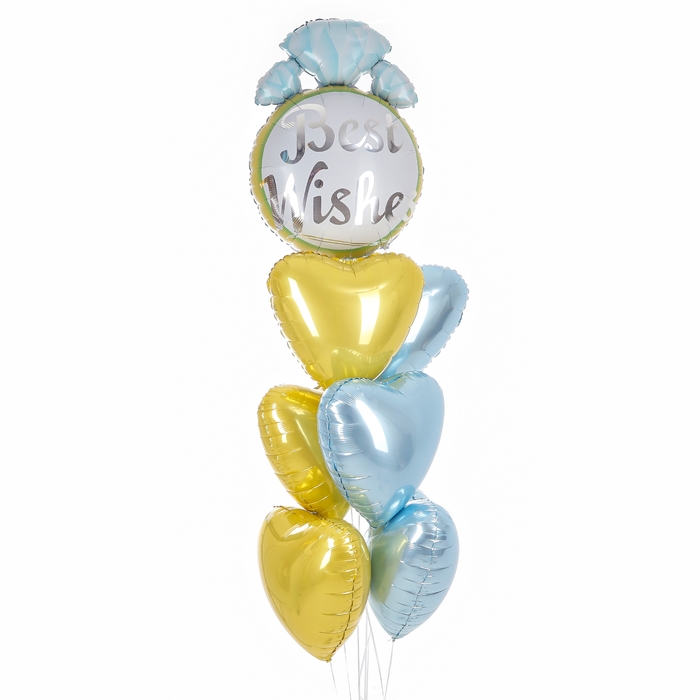 Набор фольгированных шаров &laquo;Колечко&raquo;, 7 шт.