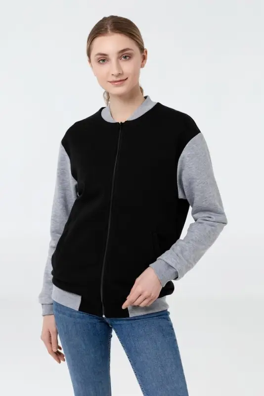 Бомбер College ярко-синий, размер XS