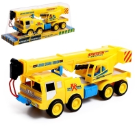 Машина инерционная «Строительный кран», подвижные элементы Машина инерционная «Строительный кран», подвижные элементы