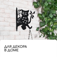 Кронштейн для кашпо, 25 см, &laquo;Сова&raquo;, Greengo