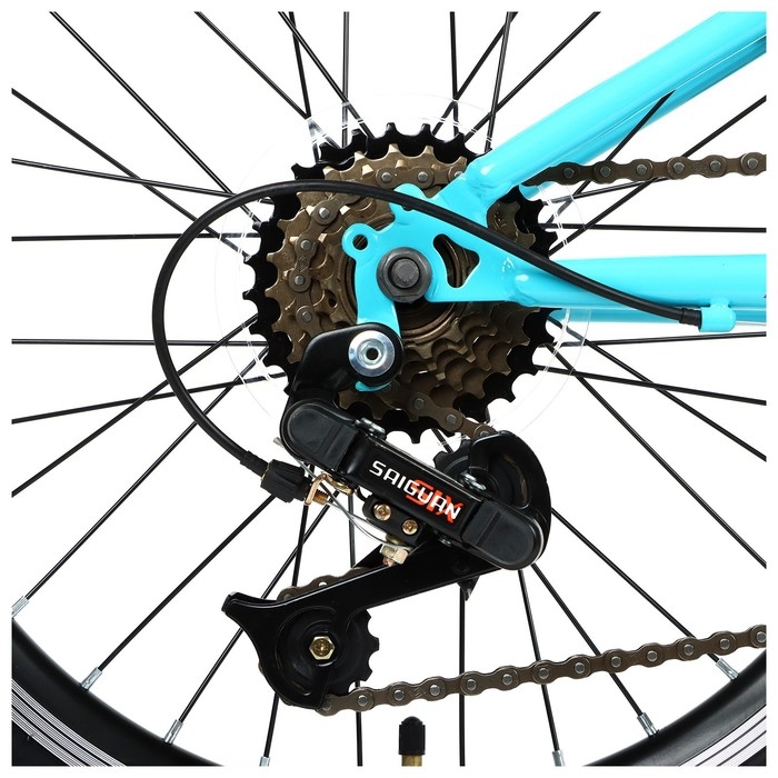 Велосипед 20" PROGRESS Ingrid Low RUS, цвет бирюзовый, р. 10.5"