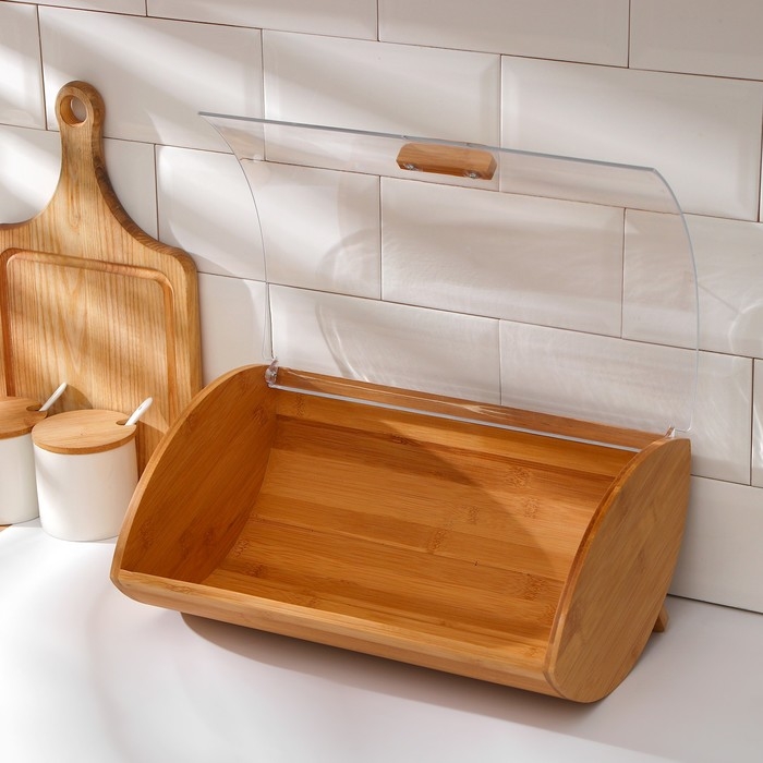 Хлебница &laquo;Чудо&raquo;, 36&times;24&times;16 см, бамбук