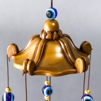 Музыка ветра металл "Месяц и солнце. Гармония и баланс" от сглаза 6 колокольчиков 45х8х8 см 788381 Музыка ветра металл "Месяц и солнце. Гармония и баланс" от сглаза 6 колокольчиков 45х8х8 см 788381