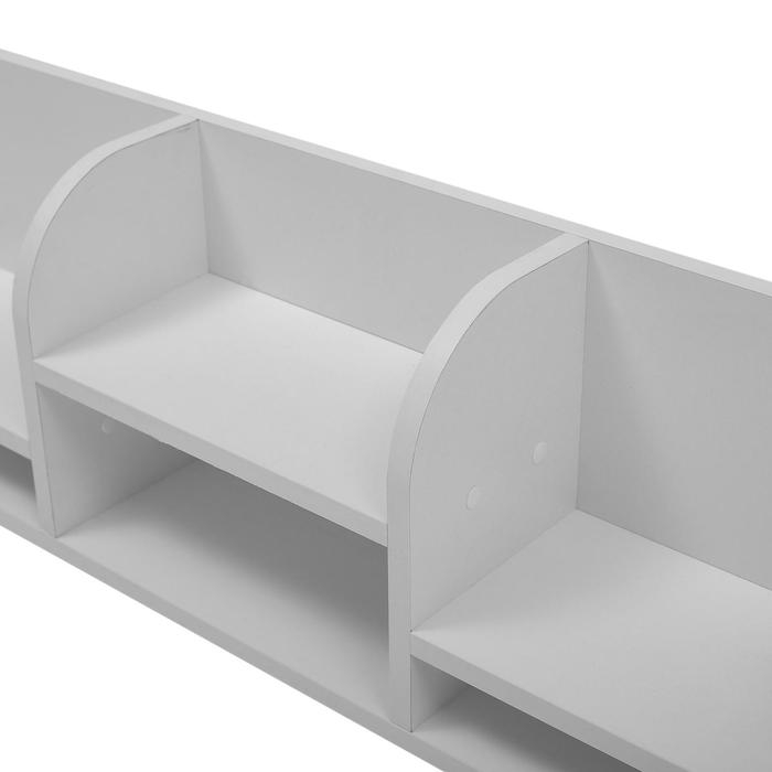 Подставка органайзер настольный Лео 5, 1000х180х280, Белый