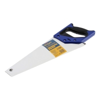 Ножовка по дереву ТУНДРА, 2К рукоятка, 3D заточка, большой зуб 8 мм, 5-6 TPI, 350 мм Ножовка по дереву ТУНДРА, 2К рукоятка, 3D заточка, большой зуб 8 мм, 5-6 TPI, 350 мм