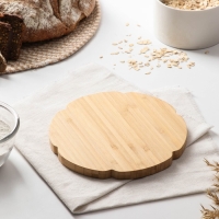 Менажница Доляна «Соты», 19×19×1,3 см, бамбук Менажница Доляна «Соты», 19×19×1,3 см, бамбук