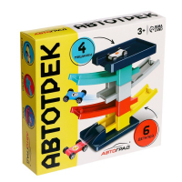 Автотрек &laquo;Гонки по склону&raquo;, с 4 машинками