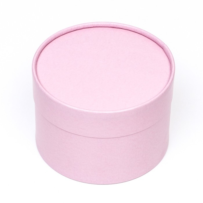 Набор шляпных коробок 3 в 1, Набор шляпных коробок 3 в 1,"Пыльная роза",16 х 10,14 х 9,13 х 8,5 см