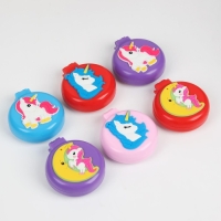 Расчёска массажная, складная, с зеркалом, d = 6,5 см, рисунок МИКС Расчёска массажная, складная, с зеркалом, d = 6,5 см, рисунок МИКС