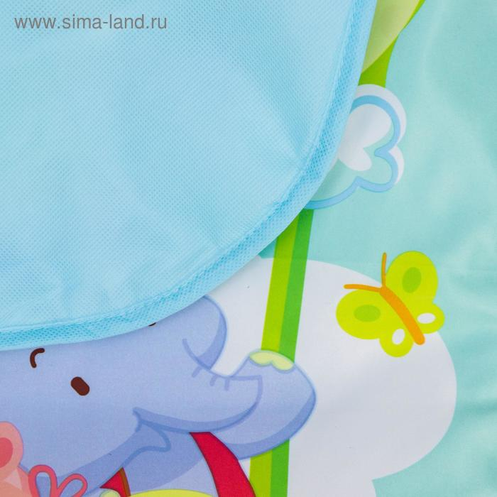 Развивающий музыкальный коврик «Слонята», 72х45 см. Развивающий музыкальный коврик «Слонята», 72х45 см.