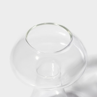 Бокал из стекла Magistro универсальный «Гриб», 200 мл Бокал из стекла Magistro универсальный «Гриб», 200 мл