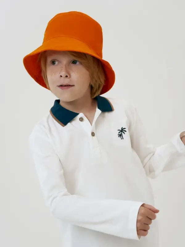 Панама детская Challenge Kids, оранжевая Панама детская Challenge Kids, оранжевая