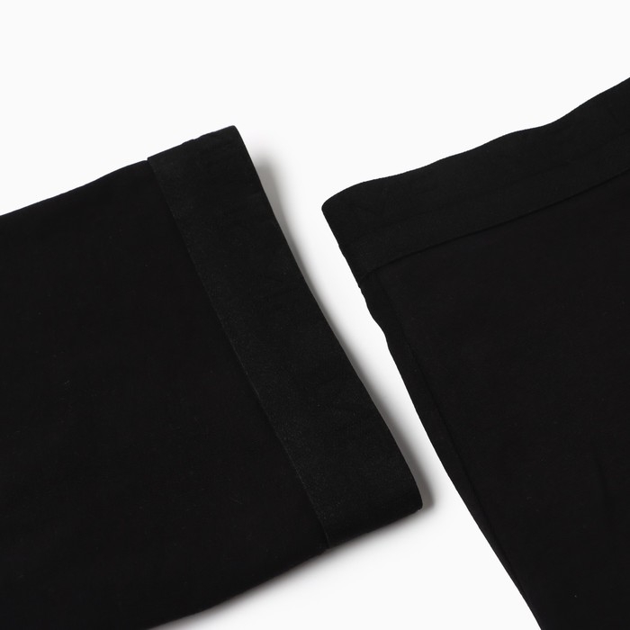 Набор мужских трусов боксеры (2 шт), цвет черный/черный, размер 58 (4XL)