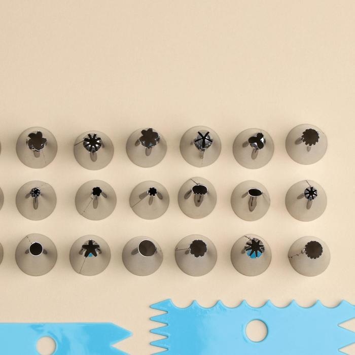 Набор кондитерский, 78 предметов, цвет МИКС Набор кондитерский, 78 предметов, цвет МИКС