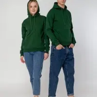 Худи Kirenga Heavy 2.0, темно-зеленое, размер S