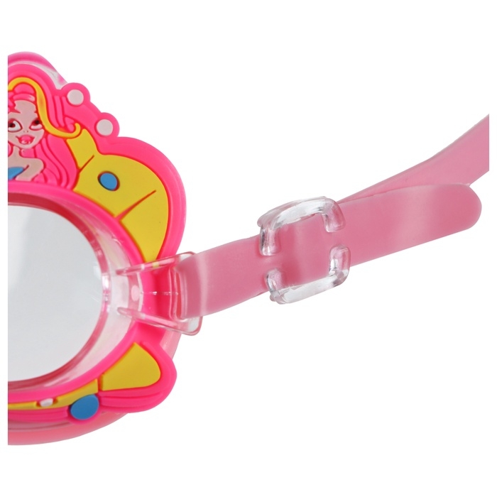 Набор для плавания детский ONLYTOP Swim &laquo;Русалка&raquo;: очки, шапочка, обхват 46-52 см
