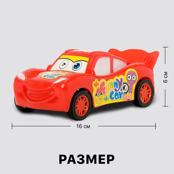 Машина инерционная &laquo;Глазастик&raquo;, цвета МИКС