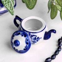 Сувенир &laquo;Самовар&raquo;, 23 см, гжель