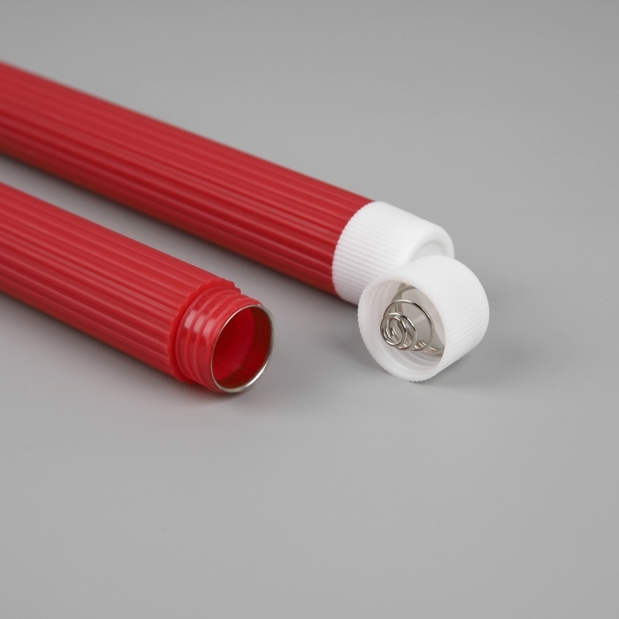 Светодиодная свеча восковая «Красная» 2 x 19 см, батарейки ААx2 (не в комплекте), свечение тёплое белое Светодиодная свеча восковая «Красная» 2 x 19 см, батарейки ААx2 (не в комплекте), свечение тёплое белое