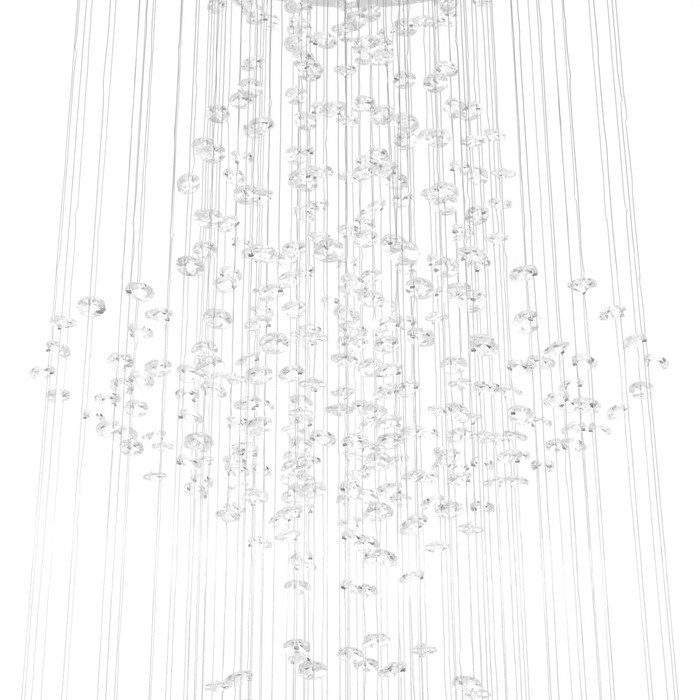 Светильник каскад "Версалия" 5xLED хром 40х40х102см BayerLux