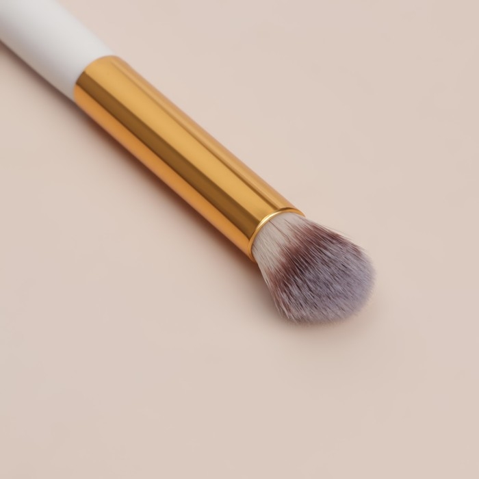 Кисть для макияжа &laquo;White&raquo;, 18 (&plusmn; 1) см, цвет белый