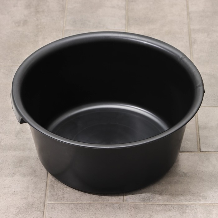 Таз круглый хозяйственный «Эконом», 12 л, цвет МИКС Таз круглый хозяйственный «Эконом», 12 л, цвет МИКС