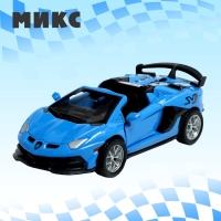 Машина металлическая &laquo;Купе&raquo;, инерция, открываются двери, МИКС