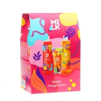 Подарочный набор косметики Milk: гель для душа 2 шт по 300 мл + крем для рук, 75 мл