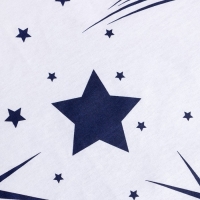 Простыня LoveLife &laquo;Звёзды&raquo; 200х220 см, 100% хлопок, поплин, 125 г/м&sup2;
