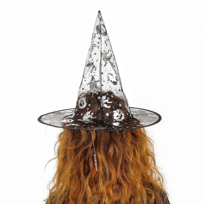 Карнавальная шляпа «Хеллоуин» цвета МИКС Карнавальная шляпа «Хеллоуин» цвета МИКС