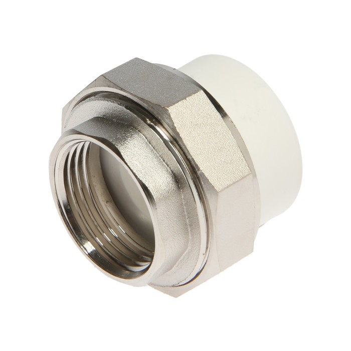 Муфта MeerPlast, 32 мм x 1 Муфта MeerPlast, 32 мм x 1" , внутренняя резьба, разъемная (американка)