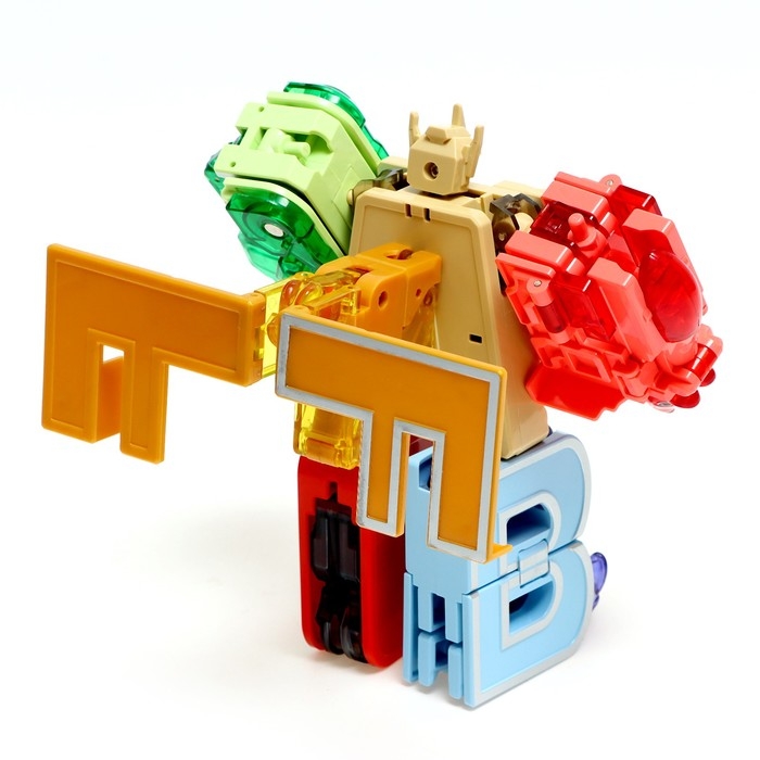 Робо-буквы «Звери», набор 6 в 1, трансформируются, собираются в 1 робота Робо-буквы «Звери», набор 6 в 1, трансформируются, собираются в 1 робота