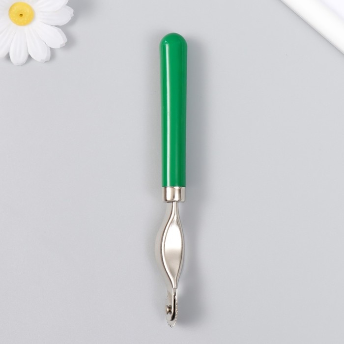 Шовный маркер пластик, металл, зелёная ручка 15,5 см