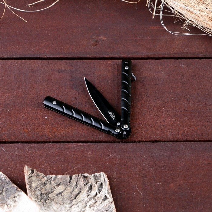 Нож-бабочка Нож-бабочка "Калиго" 16,3см, клинок 74мм/1мм