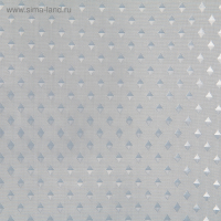 Штора для ванны Доляна &laquo;Орион&raquo;, 180&times;180 см, полиэстер, цвет серебряный