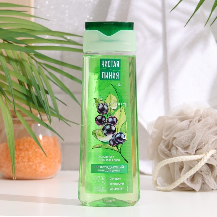 Гель для душа Чистая линия &laquo;Пробуждающий&raquo;, 250 мл